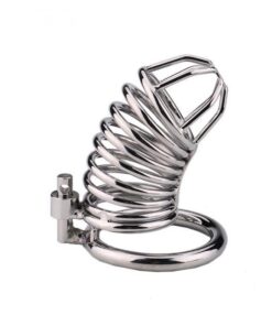adult stainless steel chastity lock chastity device