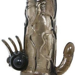brave man double vibrator penis sleeve