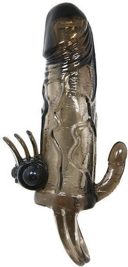 brave man double vibrator penis sleeve brave man double vibrator penis sleeve