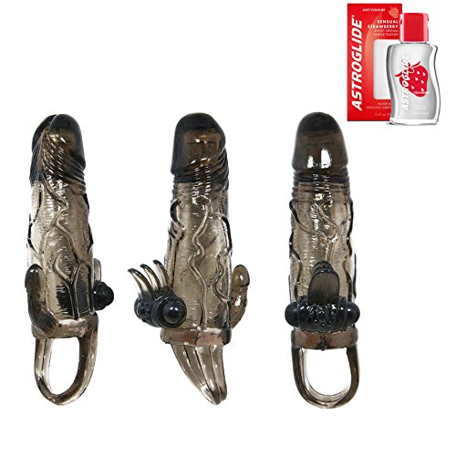 brave man double vibrator penis sleeve brave man double vibrator penis sleeve