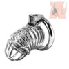Adult Stainless Steel Chastity Lock Chastity Device import placeholder for 2754