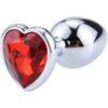 Heart Base Stainless Steel Anal Plug import placeholder for 2849