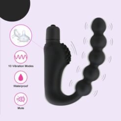 anal beads vibrator g point vibrating sex toys couple