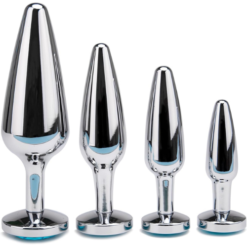 a1 large size steel anal butt plug at 001