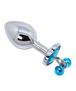 heart base stainless steel anal plug with ring