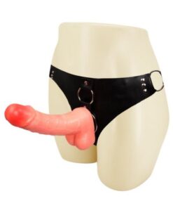 realistic solid strap on dildo