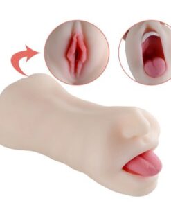 3D Realistic Pocket Pussy Mouth Blow Job Stroker Sex Toys for Men