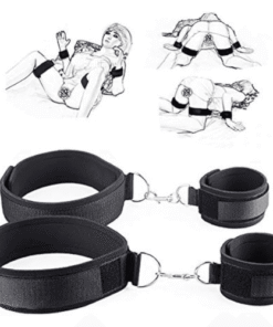 BDSM 4 pcs Adjustable Handcuffs set