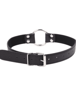 Alternative view of Stainless Steel O-Ring Mouth Gag for Couple Use