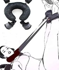 BDSM Bondage Open Leg Ankle Neck Cuff Strap Restraints Sex Toys For Woman