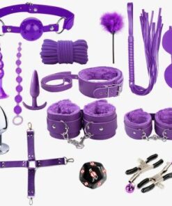 BDSM Restraints Adult Toys For 15 Pcs Couples Bondage Kit