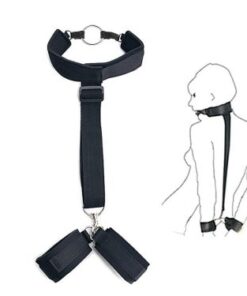 Behind Back Wrist Cuffs Restrict Bondage Unisex