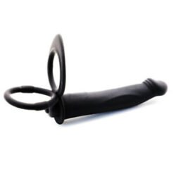 black-dildo-vibration-with-ring-double-penetration-strapon-anal-dildo-for-men