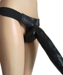 Black Strap On Big Penis Cock 12 inchx2.36 inch Lesbian Sex Toys(No Hole)