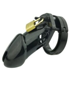CB-6000 Black Male Chastity Device Penis Lock Male Chastity