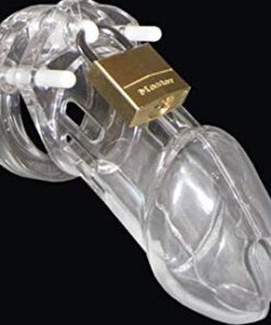CB-6000 Male Chastity Device- Clear