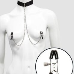 collar-with-nipple-clamps-black