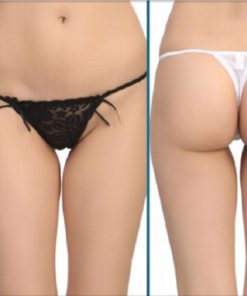 Elegant Thong Panty-Black
