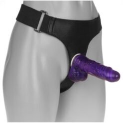 jelly-purple-strap-on-penis-dildo-full-solid