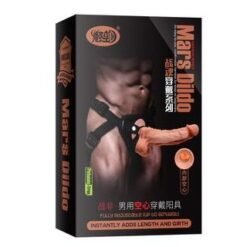 new-mars-strap-on-hollow-penis-dildo-for-men