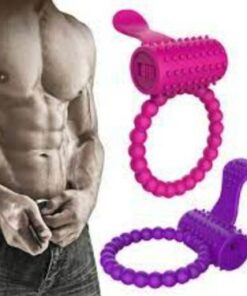 Penis Vibrating Cock Extender Ring Delay Ejaculation Sex Men Toys