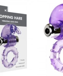 Rabbit Vibrating Cock Ring for Him and Her with Removable Bullet
