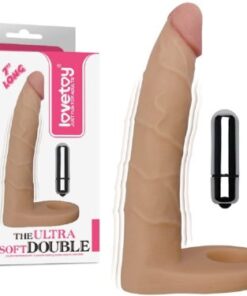 Realistic dildo for double penetration Cock Ring & Beaded Dildo
