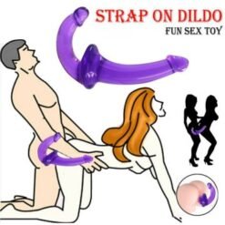Jelly Dildo Double Ended Anal Vagina