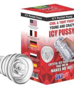 ICY Pocket Pussy Transparent Crystal Clear Mini Cup For Men