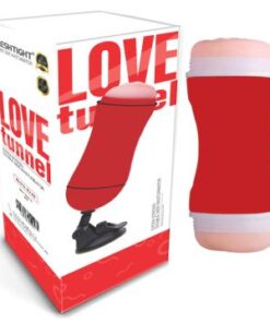 Love Tunnel Double Side Male Masturbator Mouth And Pussy With Strong Suction Cup