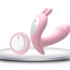 Wireless Remote Penis Dildo Pink